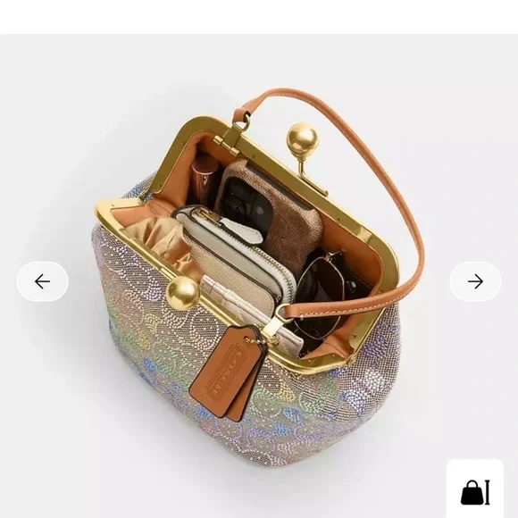 Coach Candy Crystal Kisslock 16!!!! - Picture 3 of 7